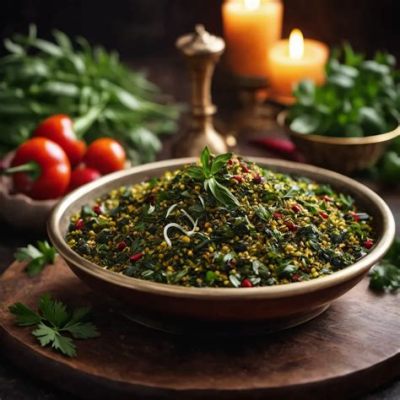  Ghormeh Sabzi? Un Tripudio di Erbe Aromatiche e un Brodo Profondo che Risveglia l'Anima!